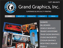 Tablet Screenshot of grandgraphics.net